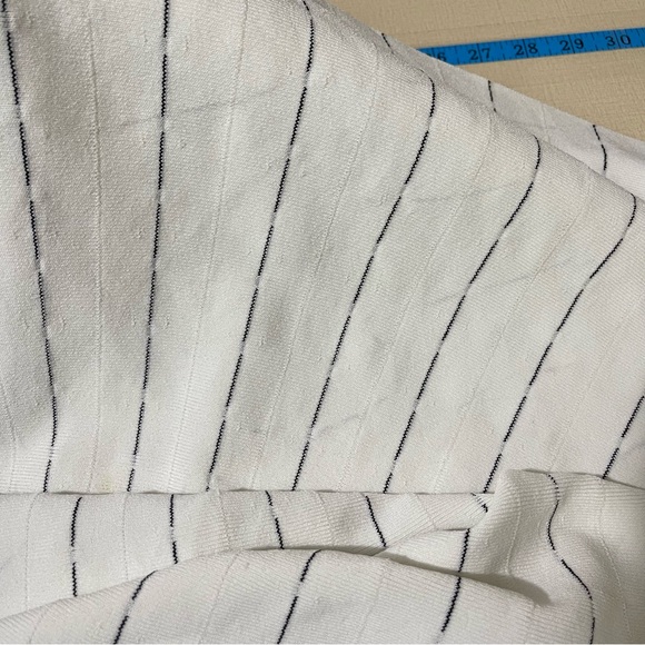 Milly Vertical Dot Flare Dress in Ivory & Black size P 0-2 - Picture 13 of 16